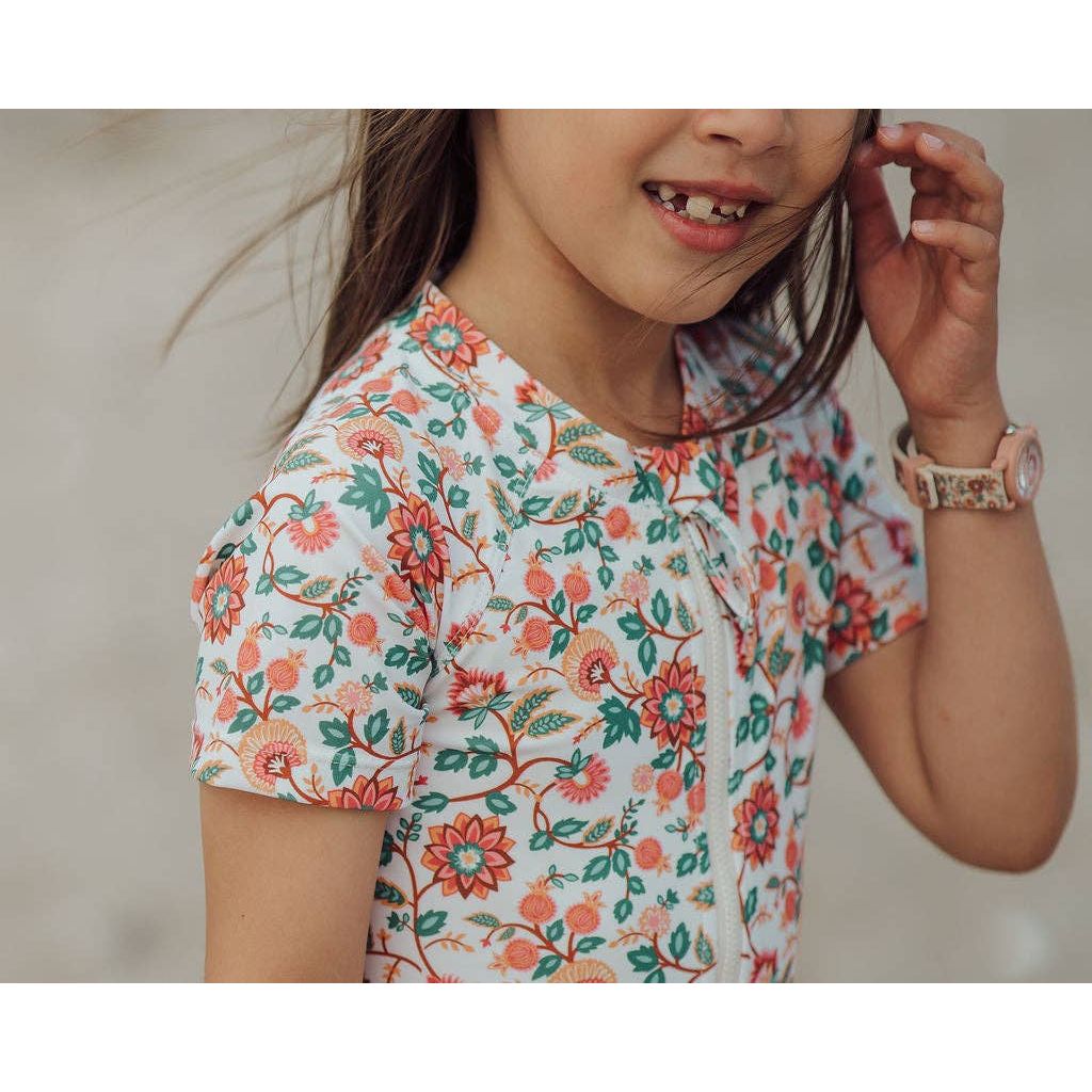 Grech &amp; Co Classic Watch | Silicone + Stainless Steel | Lille Cottage Club: In Bloom Accessory GRECH &amp; CO.