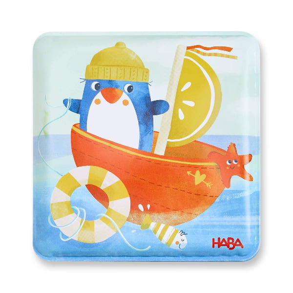 Haba Penguin Bath Book with Squeaker bath book Haba