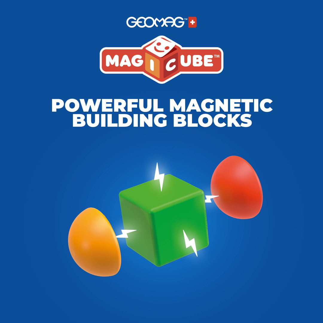 Geomag™ Magicube Safari Stacking – 10 Piece Magnetic Blocks