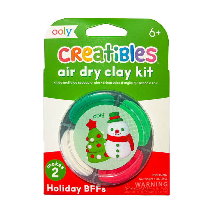 Ooly Creatibles: Air Dry Clay Kit - Holiday BFFs Art &amp; Craft Ooly
