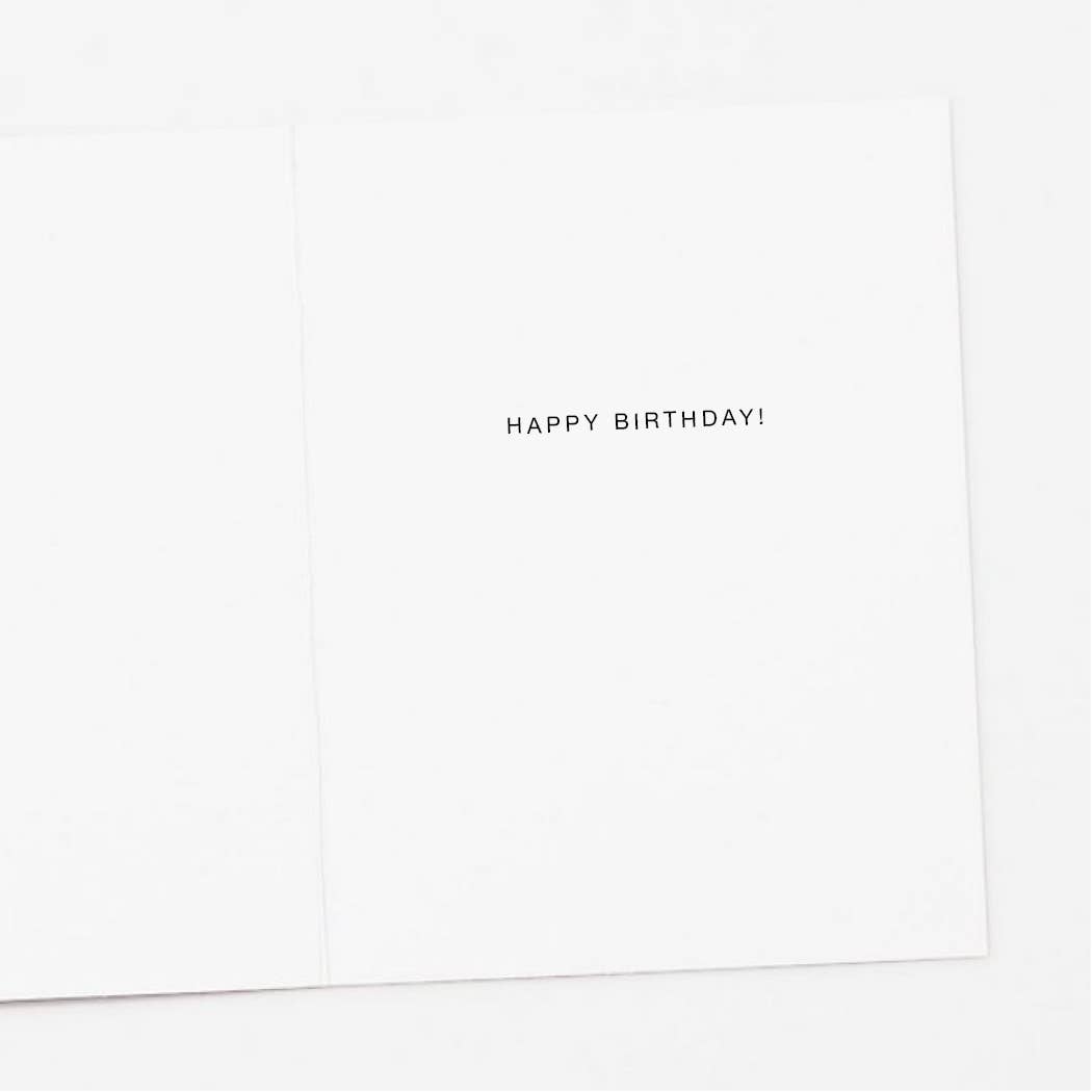 Colorblock Birthday Card Greeting Card Apartment 2