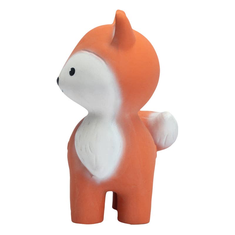 Tikiri Fox Teether, Rattle &amp; Bath Toy Pacifiers and Teething Tikiri