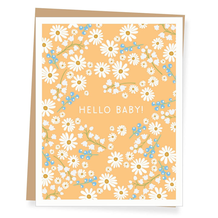 Daisy Hello Baby New Baby Greeting Card Greeting Card Apartment 2