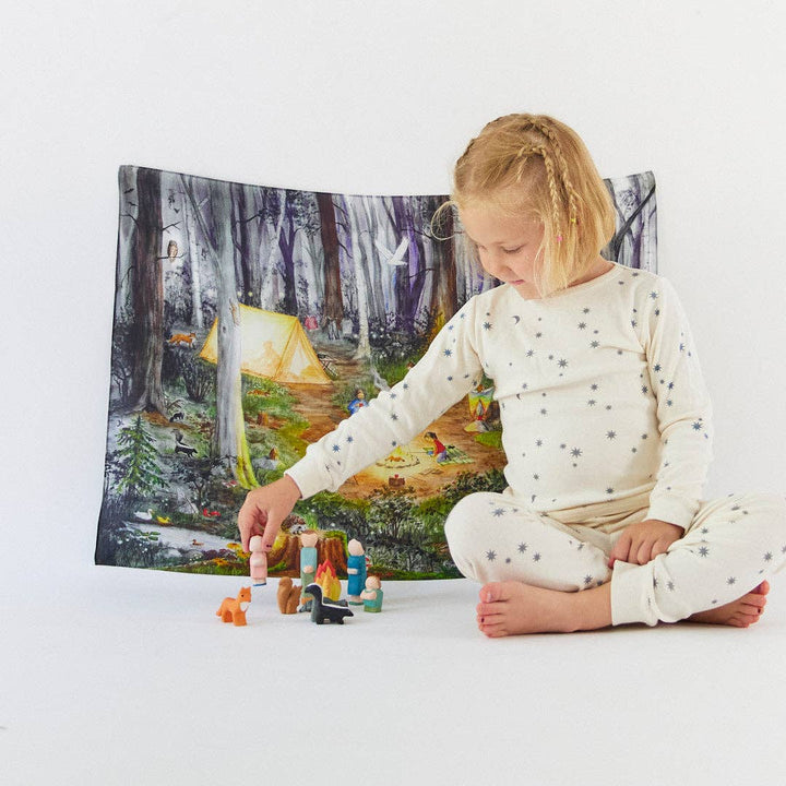 Camping Seek &amp; Find Playsilk Play Silks Sarah&