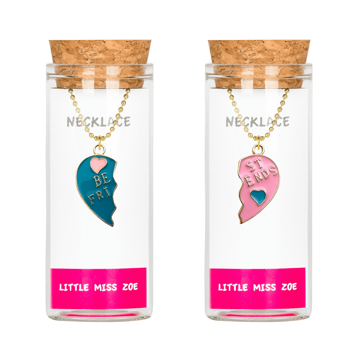 Little Miss Zoe Kids Necklace – Charm Necklace - BFF Pair Apparel Accessories Little Miss Zoe