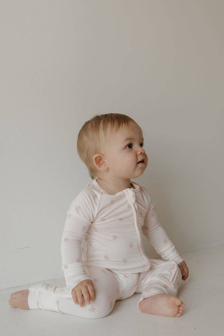 Forever French Baby - Bamboo Zip Pajamas | Rosie Pajamas Forever French Baby