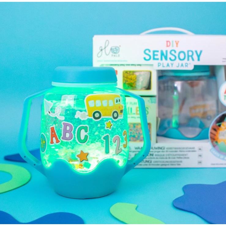 Glo Pals DIY Sensory Jar Gift Set Bath Time Glo Pals ABC