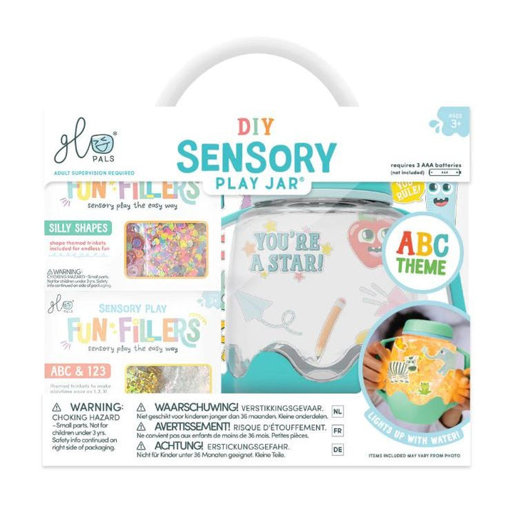 Glo Pals DIY Sensory Jar Gift Set Bath Time Glo Pals