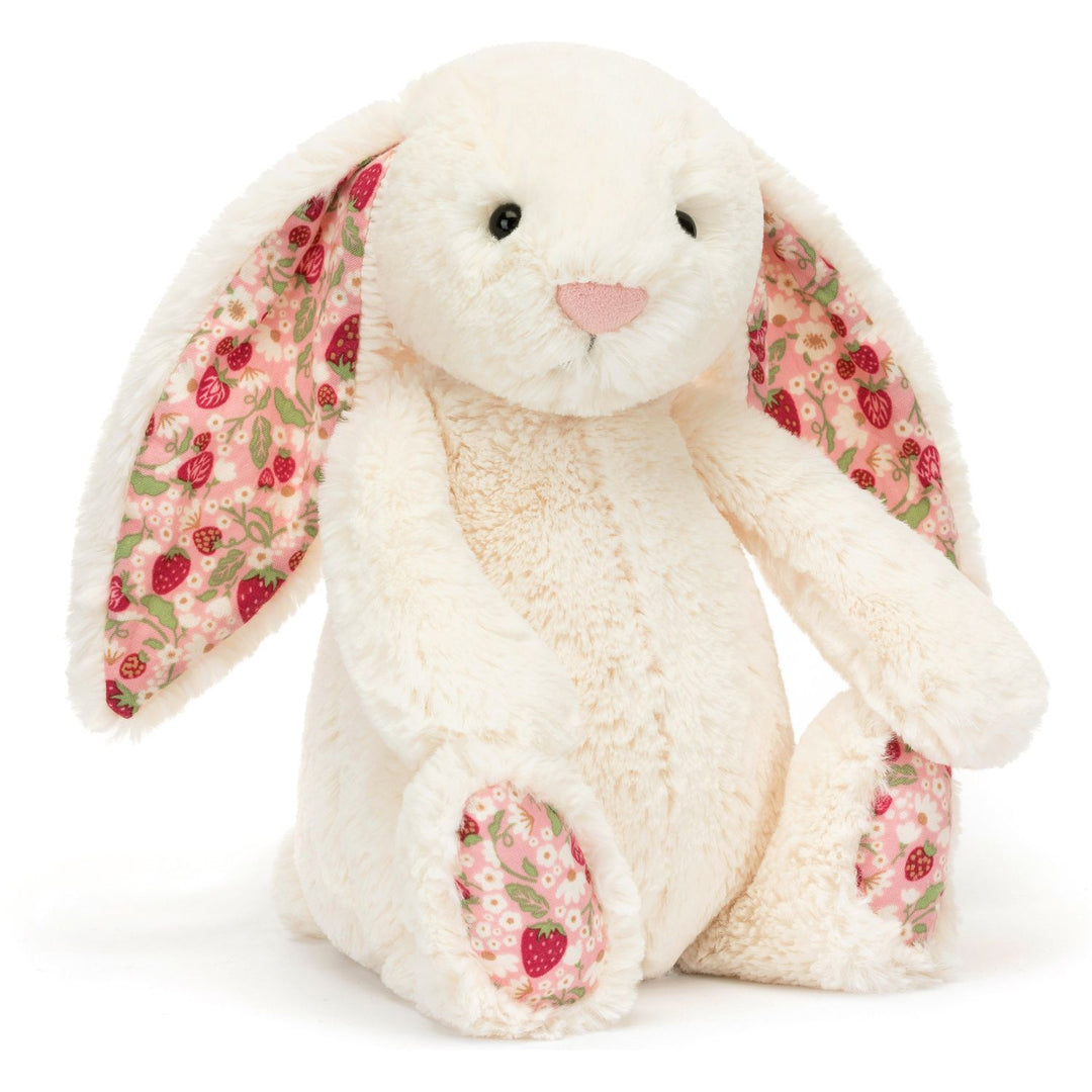 Jellycat Blossom Cream Bunny 'Berry' - Medium Bunnies Jellycat