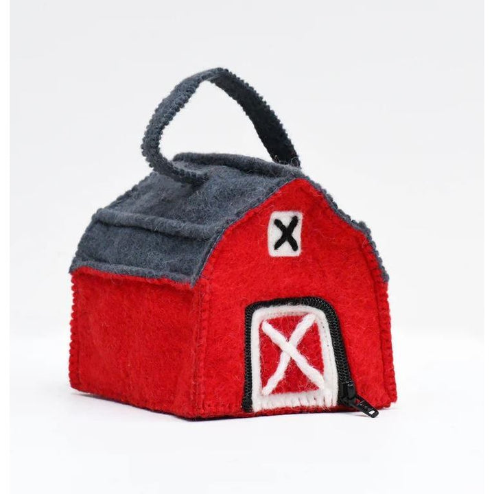 Tara Treasures Farm Barn (Farmhouse) Bag Felt Toy Tara Treasures