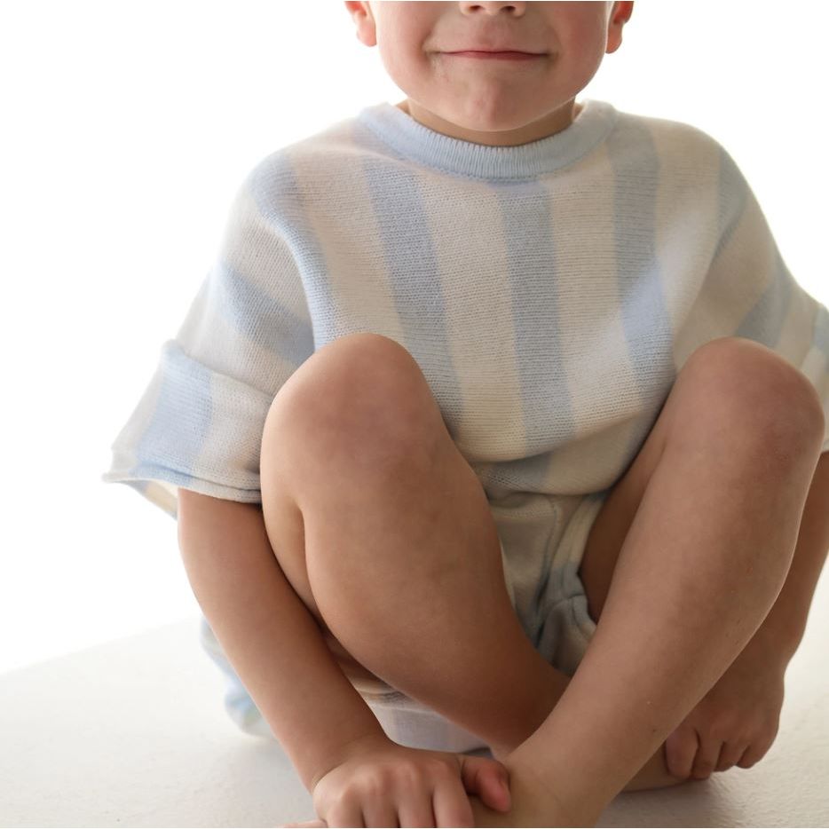 Forever French Knit Short Set - Benny Knit Set Forever French Baby