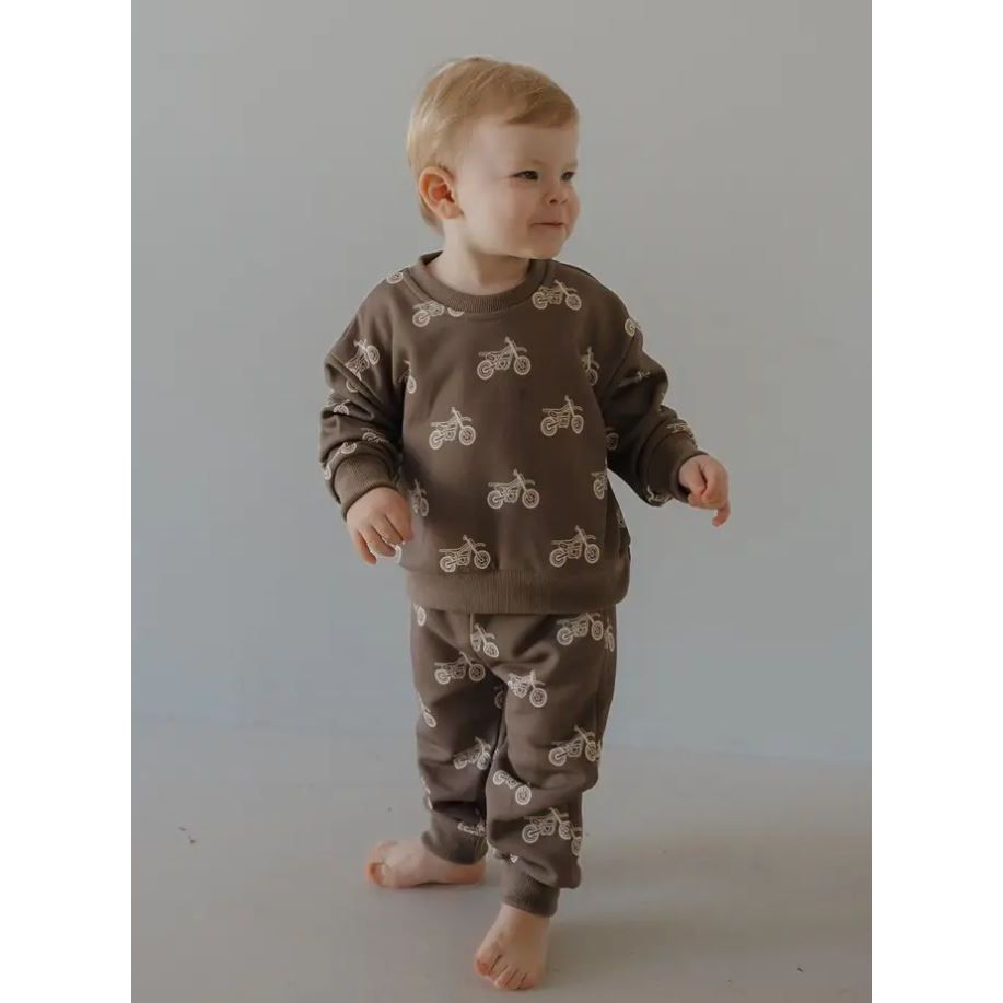 Forever French Child Sweat Set - Dirt Bike Sweat Set Forever French Baby