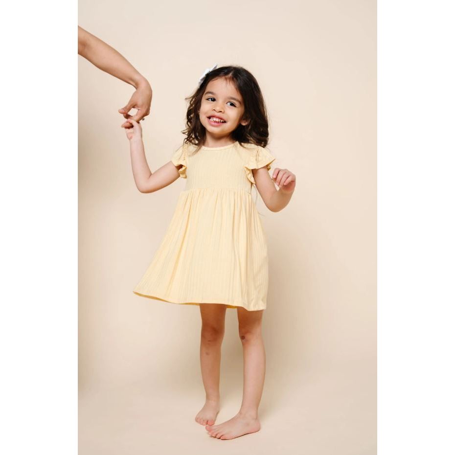 Lou Lou &amp; Company - Twirl Dress Birdie Ribbed Dresses Lou Lou &amp; Company