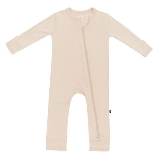 Kyte Baby Zippered Romper 3-6M Romper Kyte Baby 3-6M Bisque