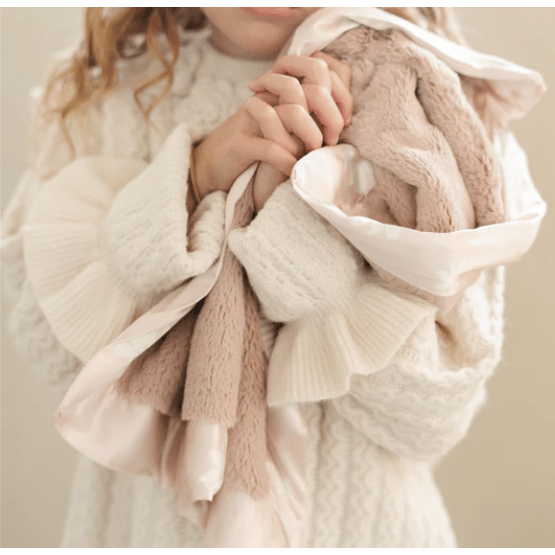 Saranoni Satin Back Mini Blankets Swaddles &amp; Blankets Saranoni Daisy  