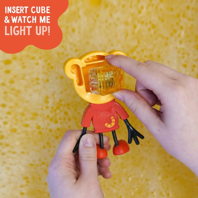 Glo Pals Characters - Daniel Tiger Bath Time Glo Pals