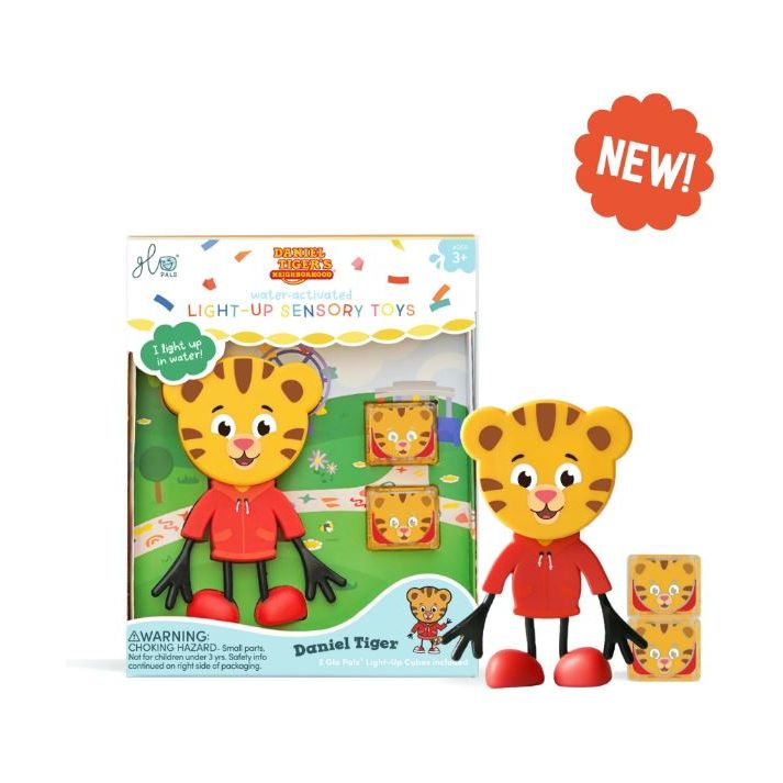 Glo Pals Characters - Daniel Tiger Bath Time Glo Pals