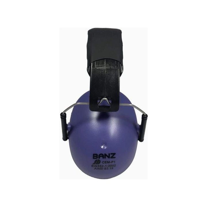 Banz Kids Earmuffs Accessory BANZ Carewear for Kids Dark Purple  