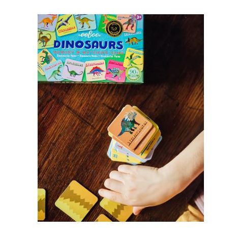 eeBoo Dinosaurs Little Memory &amp; Matching Game Puzzles &amp; Mazes eeBoo   