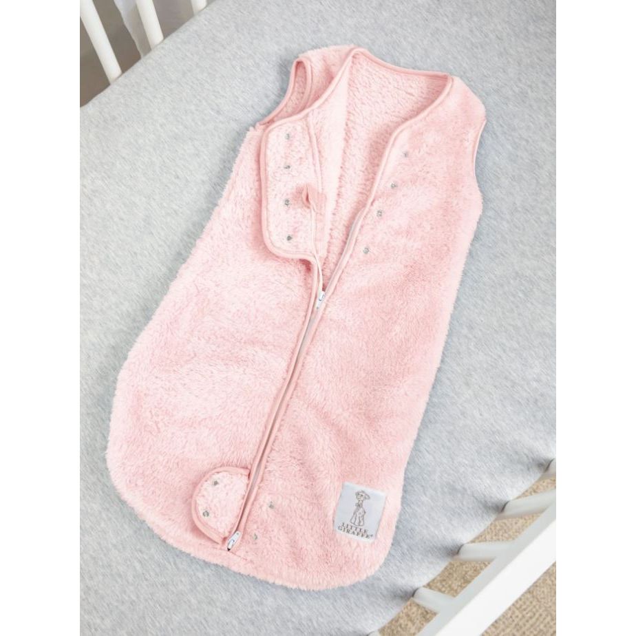 Little Giraffe Stretch Chenille Dreamsack- Pink Swaddles &amp; Blankets Little Giraffe