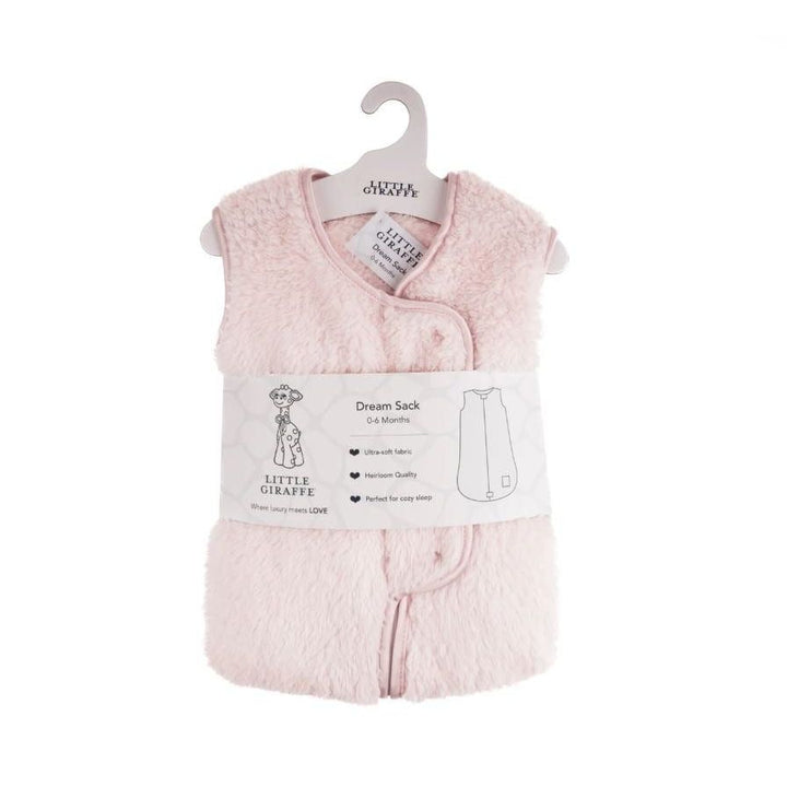 Little Giraffe Stretch Chenille Dreamsack- Pink Swaddles &amp; Blankets Little Giraffe