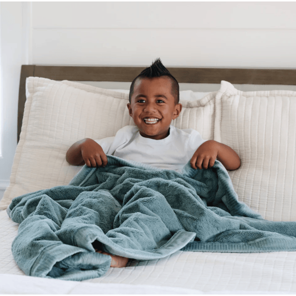 Saranoni Lush Toddler Blanket Swaddles &amp; Blankets Saranoni Eucalyptus