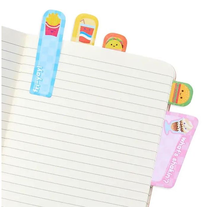 Ooly Note Pads Sticky Tabs- Fast Food Sticky Notes Ooly