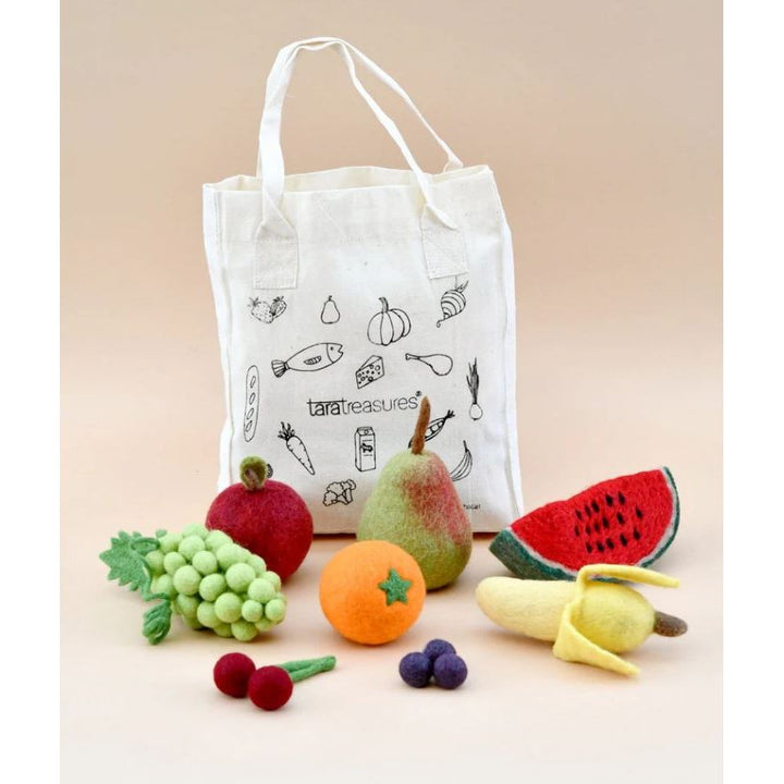 Tara Treasures Felt Food Groups Play Food - Fruits Felt Toy Tara Treasures