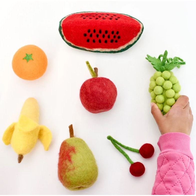 Tara Treasures Felt Food Groups Play Food - Fruits Felt Toy Tara Treasures