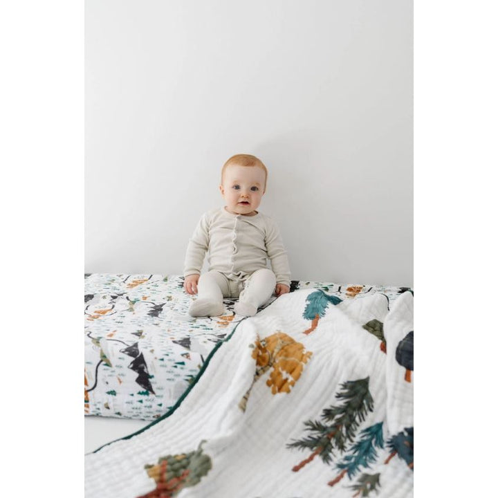 Clementine Kids Forest Quilt Swaddles &amp; Blankets Clementine Kids