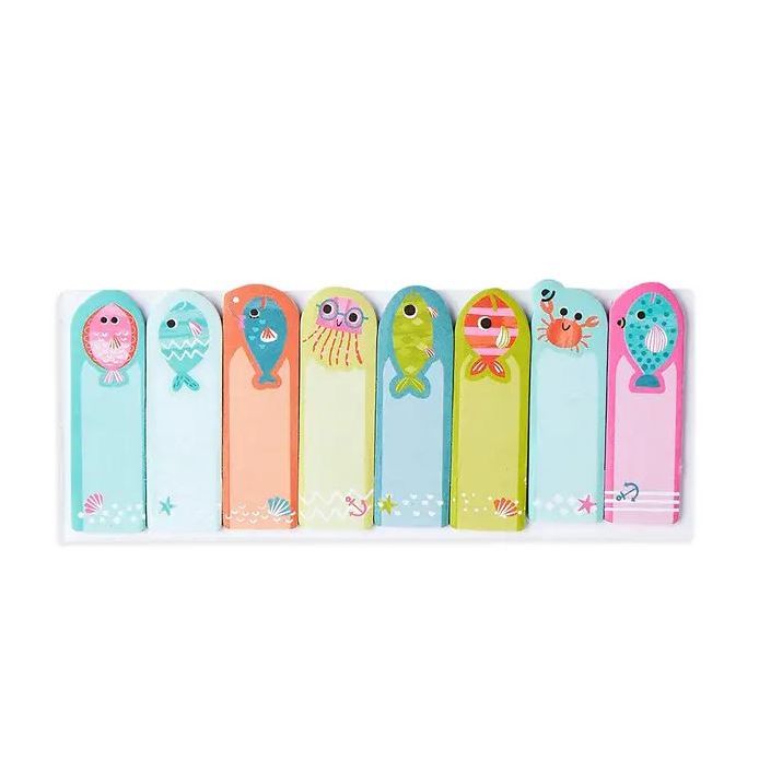 Ooly Note Pads Sticky Tabs- Friendly Fish Sticky Notes Ooly