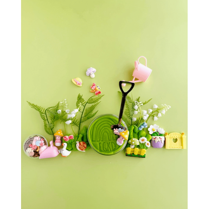 Earth Grown KidDough Garden (Apple) Play Kit Clay/Dough EGKD