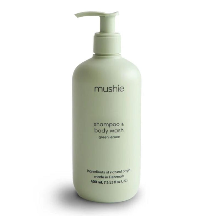 Mushie Baby Shampoo &amp; Body Wash - Green Lemon Natural Toiletries Mushie   