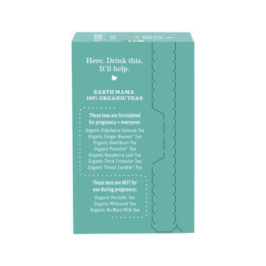 Earth Mama Organics Heartburn Tea Supplements &amp; Remedies Earth Mama Organics   