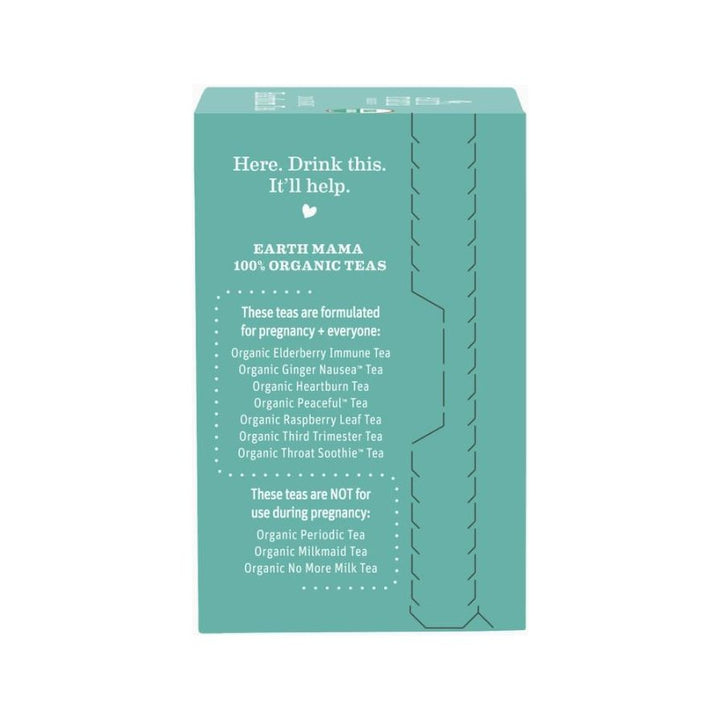 Earth Mama Organics Heartburn Tea Supplements &amp; Remedies Earth Mama Organics   