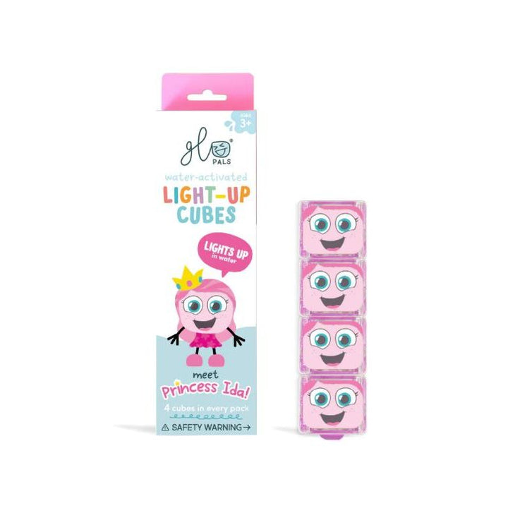 Glo Pals 4 Pack - Princess Ida Bath Time Glo Pals