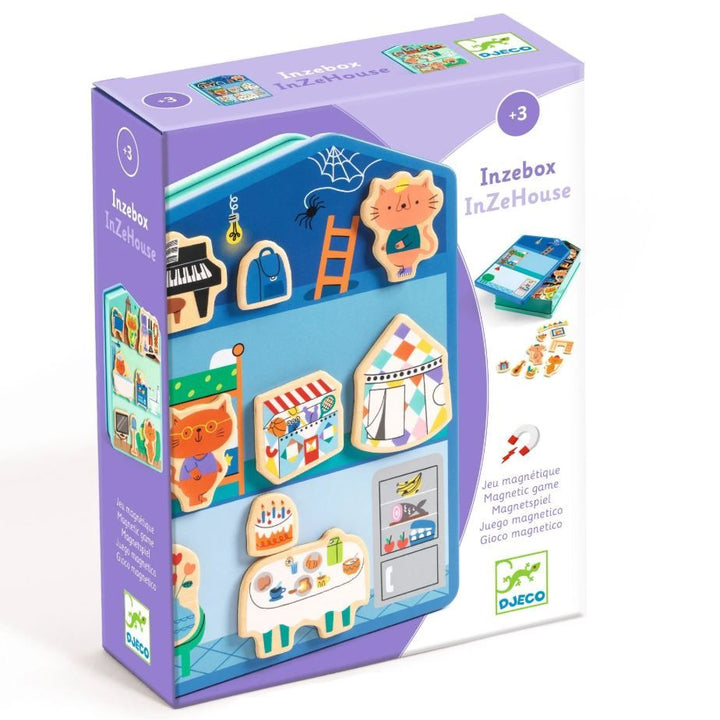 Djeco InZeHouse Wooden Magnets Magnet Toys Djeco