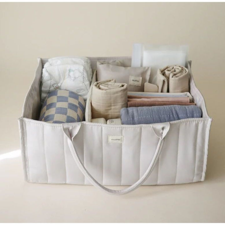 Mushie Diaper Caddy Diaper Caddy Mushie Ivory