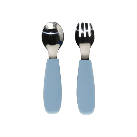 Noüka Toddler Cutlery Set Utensils Noüka Lily Blue