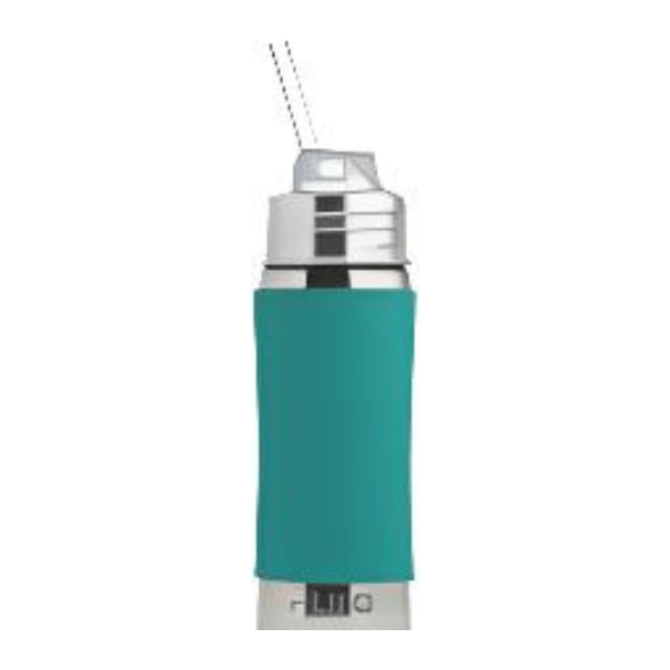 Pura Non Insulated Kiddo Straw Cup w/ Sleeve Bottles &amp; Sippies Pura Stainless Mint