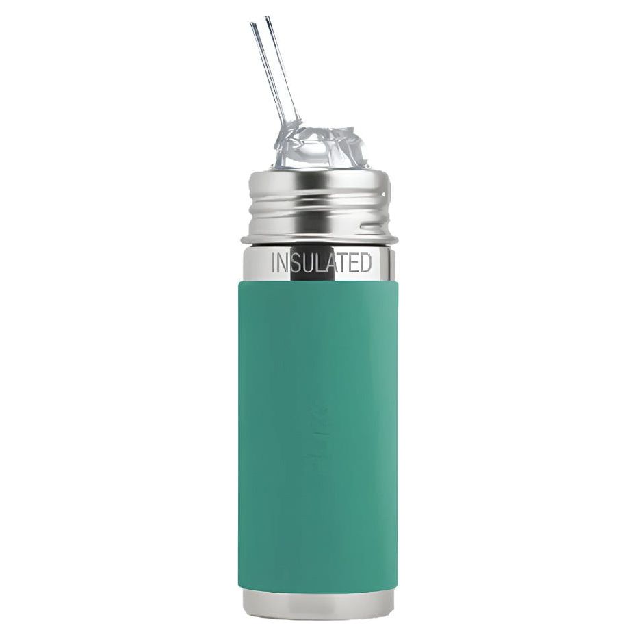 Pura Insulated Kiddo Straw Cup w/ Sleeve Bottles & Sippies Pura Stainless Mint