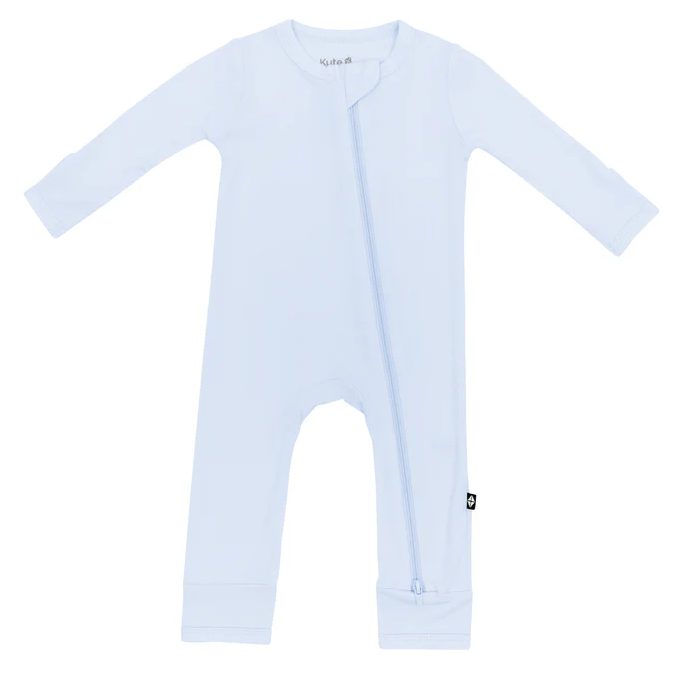 Kyte Baby Zippered Romper 6-12M Romper Kyte Baby 6-12M Mist
