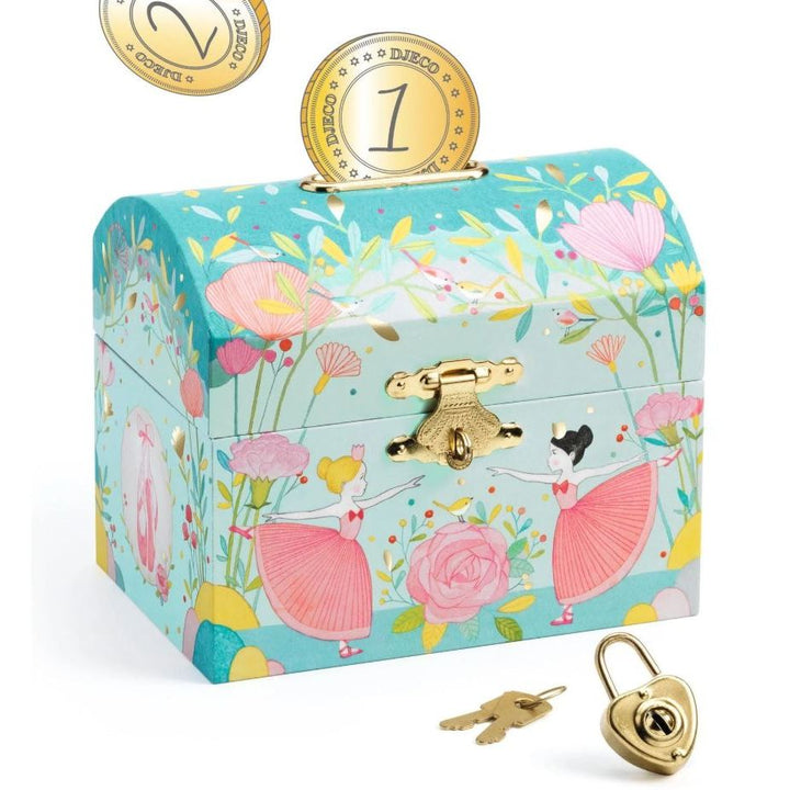 Djeco Ballerina Treasure (Money) Box Money Boxes Djeco