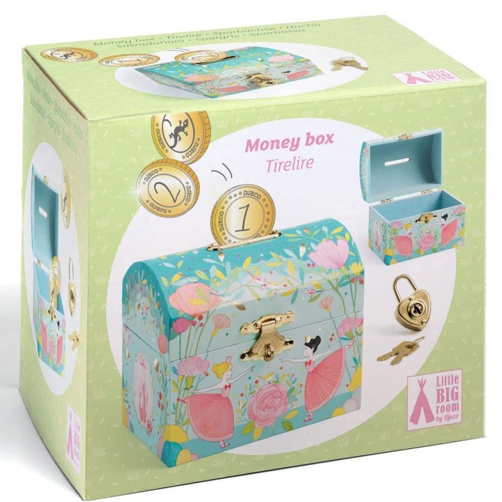 Djeco Ballerina Treasure (Money) Box Money Boxes Djeco