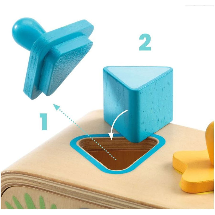 Djeco Multi Boita Wooden Puzzle Puzzles &amp; Mazes Djeco   
