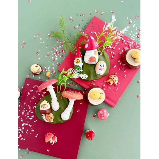 Earth Grown KidDough Play Kit- Mushroom Meadow Clay/Dough EGKD