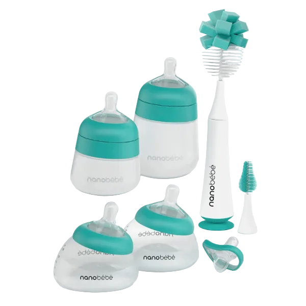 Nanobebe Early Essentials Feeding Set Bottles &amp; Sippies Nanobebe
