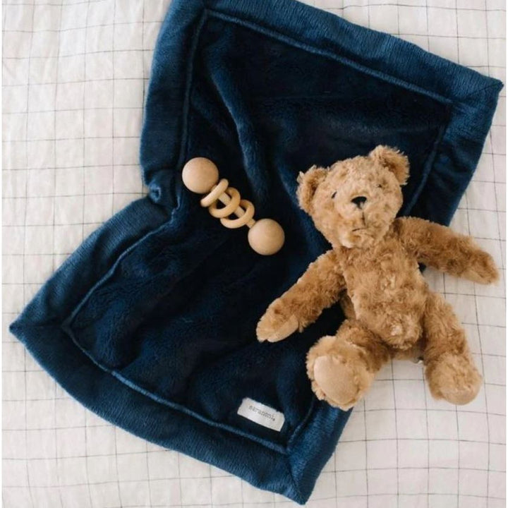 Saranoni Lush Mini Blankets Swaddles &amp; Blankets Saranoni Navy  