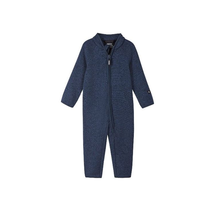 Reima Baby &amp; Toddler Fleece Jumpsuit- Tahti Winter Jumpsuit Reima Jeans Blue 12-18 months