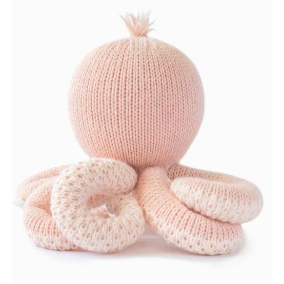 Cuddle + Kind Baby Octopus (soft coral pink) Baby Animal Collection Cuddle + Kind